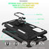 TJS Phone Case Compatible with Samsung Galaxy A71 5G/A91/M80s (Not Fit Galaxy A71 4G/Verizon Galaxy A71 5G UW), with [Tempered Glass Screen Protec...