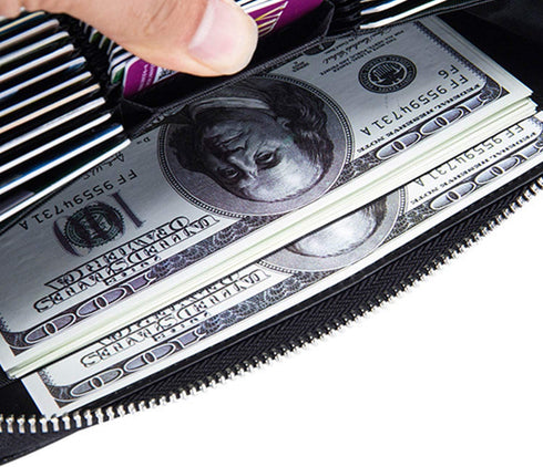 RFID Blocking Credit Card Holder Wallet, 36 Slot Accordian Organizer...