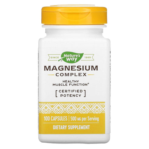 Natures Way Magnesium Complex, 100 ct...