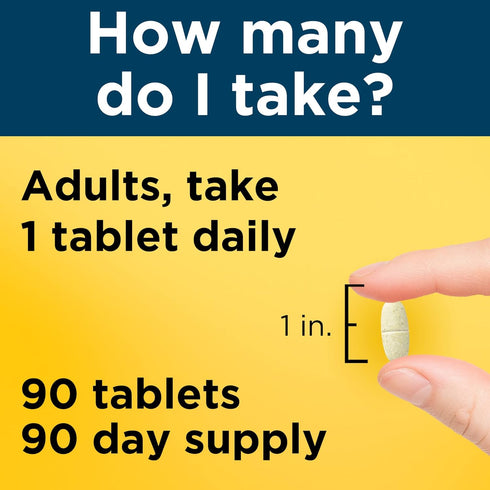 Nature Made Multivitamin For Him with No Iron, Mens Multivitamins for Daily Nutritional Support, Multivitamin for Men, 90 Tablets, 90 Day Supply...