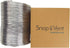 Snap to Vent Aluminum Dryer Hose 4 inch diameter x 8 feet long | Ziggurat Products