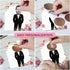 Floral Bridal Shower Games - Who Has The Groom Scratch Off Celebrity Cards Tickets for 48 Guests - Funny Bachelorette Party Games Ideas - Rose Gol...