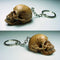 Mini Human Skull Keychain Biker...