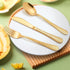 LIANYU 12-Piece Kids Gold Silverware Set, Stainless Steel Toddler Utensils, Hammered Metal Preschooler Flatware Cutlery Set, Children Tableware In...