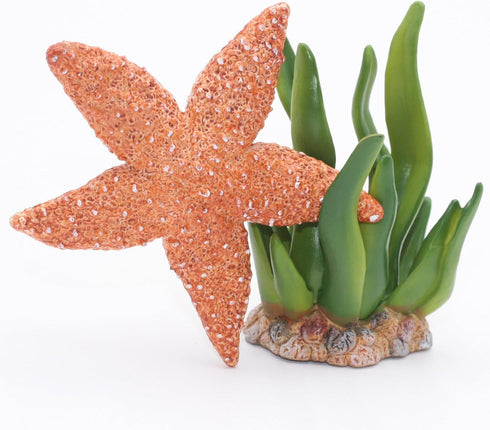 Gemini&Genius Starfish Toys for Kids, Realistic Starfish Action Figure, Starfish Figurine Toy, Under The Sea Life Figure Educational Gifts, Displa...