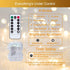 Metaku 2 Pack 33Ft 100 LED Fairy Lights Battery Operated String Lights with Remote Timer, LED Twinkle Lights for Bedroom, Party, Wedding, Centerpi...