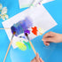 Tamaki Acrylic Paint Palette Paint Pallet Clear Paint Tray Palette, Easy Clean Non-Stick Artist Pallet for Oil Watercolor Craft DIY Art Painting P...