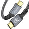 40Gbps High Speed USB4 Cable for Thunderbolt 4 Cable 240W USB C to USB C Cable Fast Charging 8K@60Hz 4K@120Hz Video & Data Transfer USB 4 Cable fo...