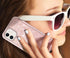 Coolwee Glitter Full Protective Case for iPhone 11 Heavy Duty Hybrid 3 in 1 Rugged Shockproof Women Girls Rose Gold for iPhone 11 6.1 inch Shiny B...