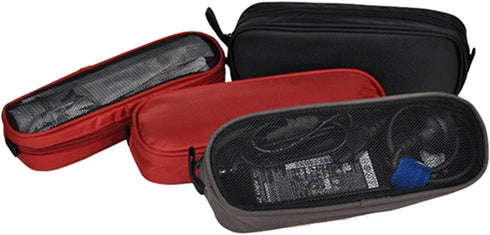 Universal Electronics Accessories Travel Organizer - Zipper Mesh Adapter Case for Laptop, Notebook, Tablet, Power, Mouse, Cord, USB Accessories - ...