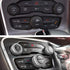 Keptrim Bling Crystal Rhinestone AC Air Conditioner Switch Volume Tune Knob Button Ring for Dodge Challenger Charger Ram Chrysler 200 300 300s, fo...