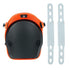 15-431 Ultraflex Non-Skid Premium Protective Gear with Flexible Design Plastic Kneepad, Orange...