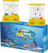 Boys Girls Children's Handheld Water Toy Games Mini Console Pocket Toy for Kids Water Ring Car Travel Toy Games (Wiiperm0001, Yellow basketball an...