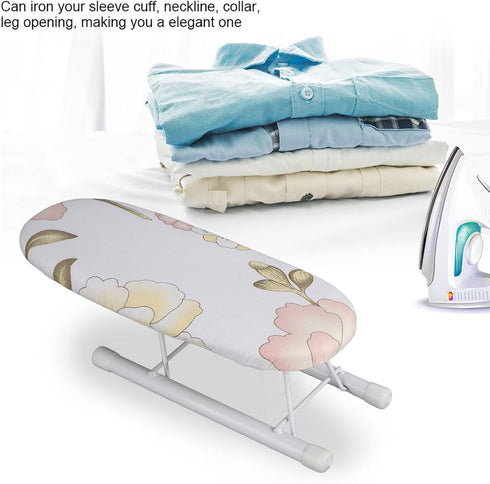 Fdit Small Ironing Board Toy for Sleeves Neckline T-shirt Collar Cuff Underwear (Not Suitable for Complete Clothing)...