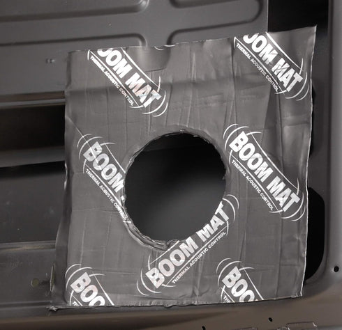 Design Engineering 050310 Boom Mat Speaker Baffles, 4" Round (Pack of 2)...