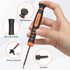 Screwdriver Kit for Switch, 6Pcs Repair Set with Triwing Y00,Y1,Phillips PH000, Tweezers, Crowbar, Triangle Pry, for Switch Lite, Joycon Controlle...