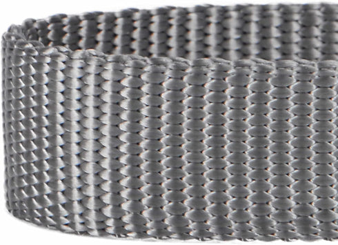 Blueberry Pet Essentials Matching Martingale Dog Collar and Leash Set in Flint Gray, Heavy Duty Nylon Adjustable Collars with 5 ft Leash for Mediu...
