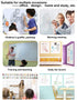 White Board Contact Paper Roll ?Environmentally Friendly PVC Whiteboard Sticker?Dry Erase Contact Paper?Large Size & Cuttable White Board for Kids...