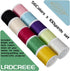 56 Spools Sewing Thread Kit for Hand Sewing and Machine Sewing Use, Colorful Polyester Thread Set 100 Yards Per Spool, 5600 Yards Total...