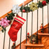 Christmas Poinsettia Artificial Flowers Decorations 5.5" Christmas Tree Wreaths Garland Decoration 12 Pcs Glitter Flowers Picks Decor for Xmas New...