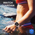 Charlam Waterproof Case Compatible with Apple Watch 41mm iWatch SE Series 8 7 with Built-in Tempered Film Screen Protector, Full Coverage Hard PC ...
