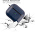 2021 Leather Case Compatible with AirPods 3rd Generation, Fully-Wrapped Portable Shockproof Leather Cover with Keychain for Apple Airpods 3 Chargi...