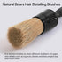Car Detailing Brush Set, 4 PCS Soft Boars Hair Auto Interior Cleaning Detail Brushes, Perfect for Safely Cleaning Emblem Air Vent, Leather Seats, ...
