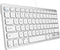 Macally Small Wired Keyboard for Mac and Windows - 78 Scissor Switch Keys Compatible Apple Keyboard - USB Mini Keyboard That Saves Space and Looks...