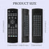 MX3 Air Mouse Voice Remote Control, 2.4G Multifunctional Blacklight Mini Wireless Keyboard Air Mouse Remote for Android Smart TV Box, 3-Gyro&Gsens...