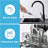 7 Inch Mini Tongs, Pack of 3 Short Small Silicone Tongs, Stainless Steel Tongs with Silicone Tips for Cooking, Barbecue, Buffet Serving (7", Black...