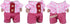 E-TING Family Set, Sweet Mother-Daughter Cool Father-Son Family Dress Up Set for 3-Inch and 2.25-inch Figure Town Series...