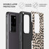 BURGA Phone Case Compatible with Samsung Galaxy S20 Ultra - Hybrid 2-Layer Hard Shell + Silicone Protective Case -Black Polka Dots Pattern Nude Al...