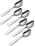 Oneida H084006D Aptitude Everyday Flatware Dinner Spoons, Set Of 6, 7.1" L x 1.5" W...