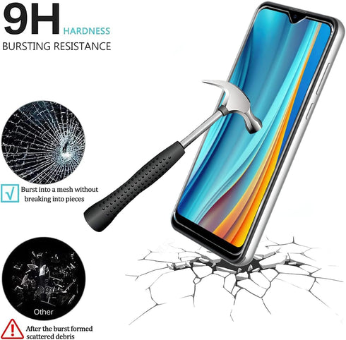 [ 4-Pack For Sky Devices Elite B63 Tempered Glass Screen Protector, Sky Elite B63 Glass Flim 9H HD Clear Anti-fingerprint [Anti-Scratch Shatter Re...