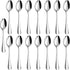 LOVEINUSA 15PCS Dinner Spoons Set, Teaspoons Stainless Steel Spoons Silverware Tablespoons for Home Kitchen Restaurant...