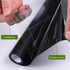 VELIMAX Static Cling Total Blackout Window Film Privacy Room Darkening Window Tint Black Window Cover 100% Light Blocking No Glue (17.7 x 118 inch...