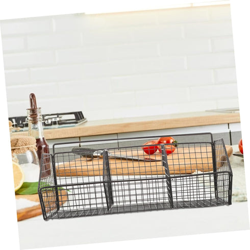 storage box drain basket wall shelf Storage sink household ginger single layer seasoning box Organizer rag home wall shelf shelf for sponge food b...