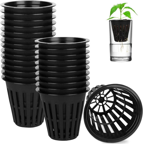 50PCS 2 inch Net Pots, Hydroponics Cup, Net Cups for Indoor or Outdoor Growing...