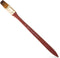 Artist Paintbrush Flat Wide ¾ Inch. Acrylic Oil Watercolor & Face Paint. Long Handle Replacement Paint Brushes...