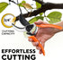 Premium Bypass Pruning Shears for Gardening - Heavy Duty, Ultra Sharp Garden Shears w/Ergonomic Grip Handle - Made w/Japanese Grade High Carbon St...