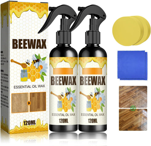Natural Beeswax Spray,Beeswax Furniture Polish,Beeswax Spray Cleaner,The Original Beeswax Spray Furniture Polish and Cleaner,Beeswax Polish Spray ...