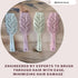 Eco-Friendly Hair Brush w/Extra Soft Bristles, Detangler Hairbrush, Vented, Wet and Dry Hair For Women, Kids, Curly, Straight, Fine Hair Brush (Sk...