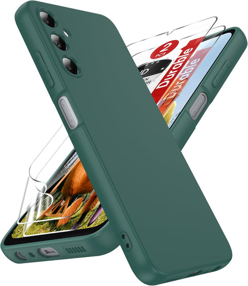 LeYi for Samsung A05S Case: Samsung Galaxy A05S Case with 2 PCS Screen Protector, Shockproof Protective Anti-Scratch Phone Case for Galaxy A05S, G...