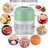 Electric Garlic Chopper Mini,Wireless Vegetable Chopper,250ML Garlic Grinder Masher Onion Chopper, Blender to Vegetable, Cordless Food Processor f...
