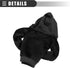 Motoforti Universal Car Gear Shift Cover Shift Knob Cover, Gear Stick Cover Shift Gear Cover, Fashionable, Fabric, Black...