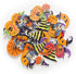 100 Pieces Halloween Wood Buttons Pumpkin Witch Spider Bat Owl Shaped Wooden Buttons 2 Holes Buttons for Sewing Knitting Scrapbooking DIY Hallowee...