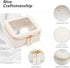 Aveniee Clear Makeup Bag Small, Mini Travel Toiletry Bag Cosmetic Bags Organizer, TSA Approved Clear Makeup Case Pouch with Zipper, Car Essentials...