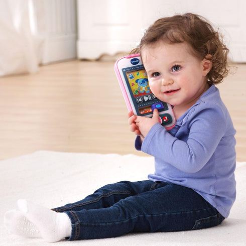 VTech Touch and Swipe Baby Phone, Pink...