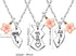 3Pcs Mother Daughter ,Mom Big / Lil Sis Pendant Necklaces Birthday Mother's Day Chirstmas Gifts...