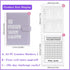 100 Envelopes Challenge Binder 100 Envelopes Money Saving Challenge Budget Binder Savings Challenge Book Easy and Fun Way to Save $5,050 for Home,...